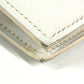 HERMES Vintage Medor Pouch Flap Bag Clutch Bag Leather Unisex White x Navy