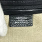 HERMES ヴィンテージ ロゴ ハンドバッグ トートバッグ カバン 肩掛け ビジネスバッグ 書類バッグ ショルダーバッグ レザー ユニセックス ブラック
