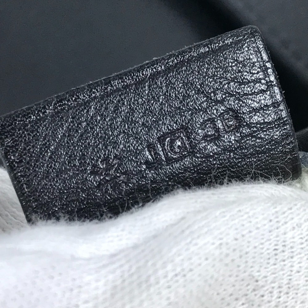 HERMES ヴィンテージ ロゴ ハンドバッグ トートバッグ カバン 肩掛け ビジネスバッグ 書類バッグ ショルダーバッグ レザー ユニセックス ブラック