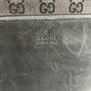 GUCCI 019 0401 GG Logo Bag Tote Bag Shoulder Bag Bucket Bag Shoulder Bag Leather/Canvas Unisex Black