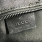 GUCCI 019 0401 GG Logo Bag Tote Bag Shoulder Bag Bucket Bag Shoulder Bag Leather/Canvas Unisex Black