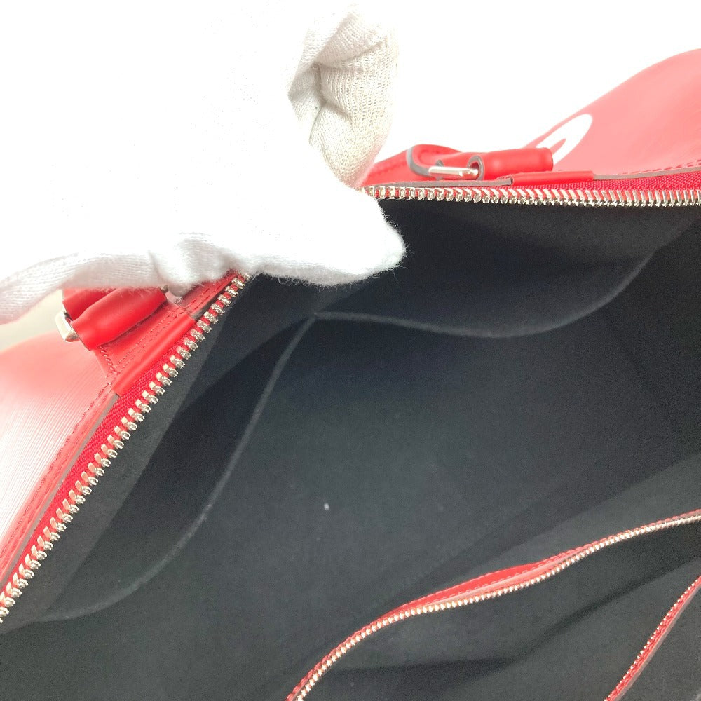 LOUIS VUITTON M53419 エピ supreme シュプリーム コラボ キーポルバンドリエール45 旅行バッグ トラベルバッグ カバン ボストンバッグ エピレザー メンズ レッド