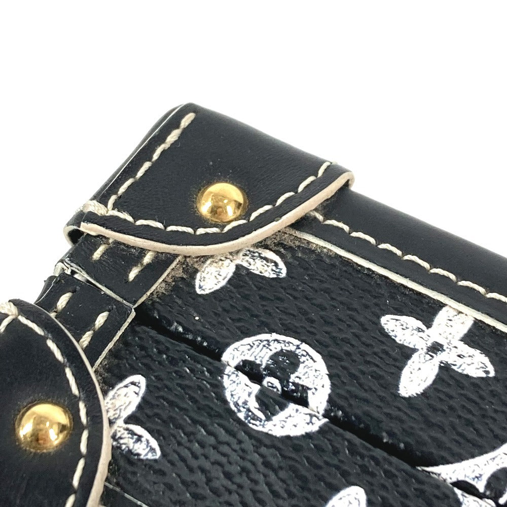 LOUIS VUITTON M44437 モノグラム キャットグラム 猫 プティットマル カバン 斜め掛け ボックスバッグ 2WAY クラッチバッグ ショルダーバッグ レザー ユニセックス ブラック