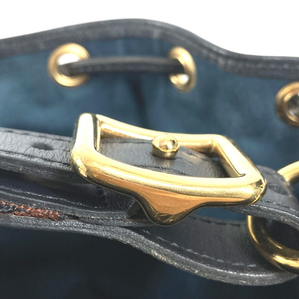 LOUIS VUITTON M92687 モノグラムミニ ノエリー カバン 肩掛け ハンドバッグ 巾着 ショルダーバッグ モノグラムミニキャンバス レディース ネイビー