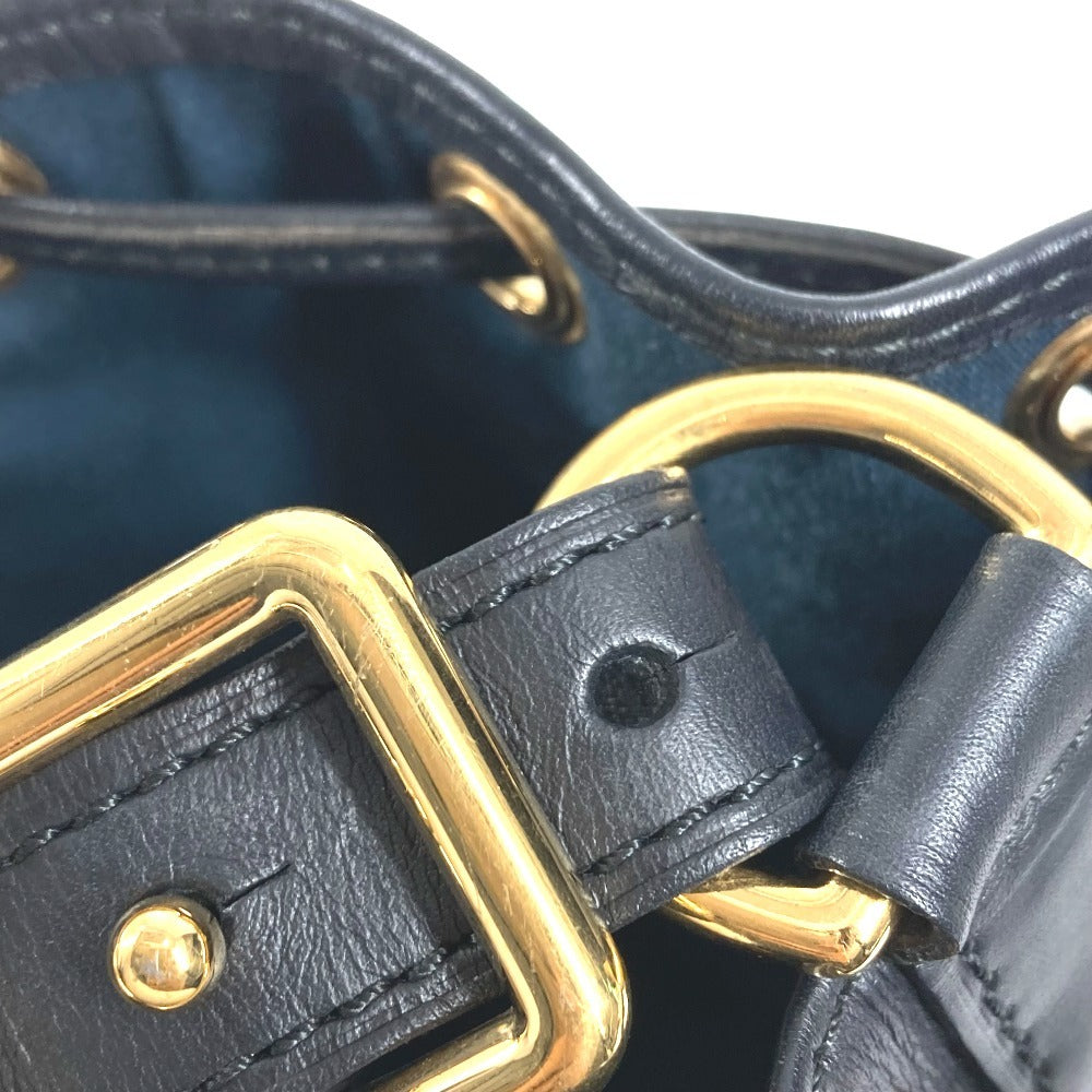LOUIS VUITTON M92687 モノグラムミニ ノエリー カバン 肩掛け ハンドバッグ 巾着 ショルダーバッグ モノグラムミニキャンバス レディース ネイビー