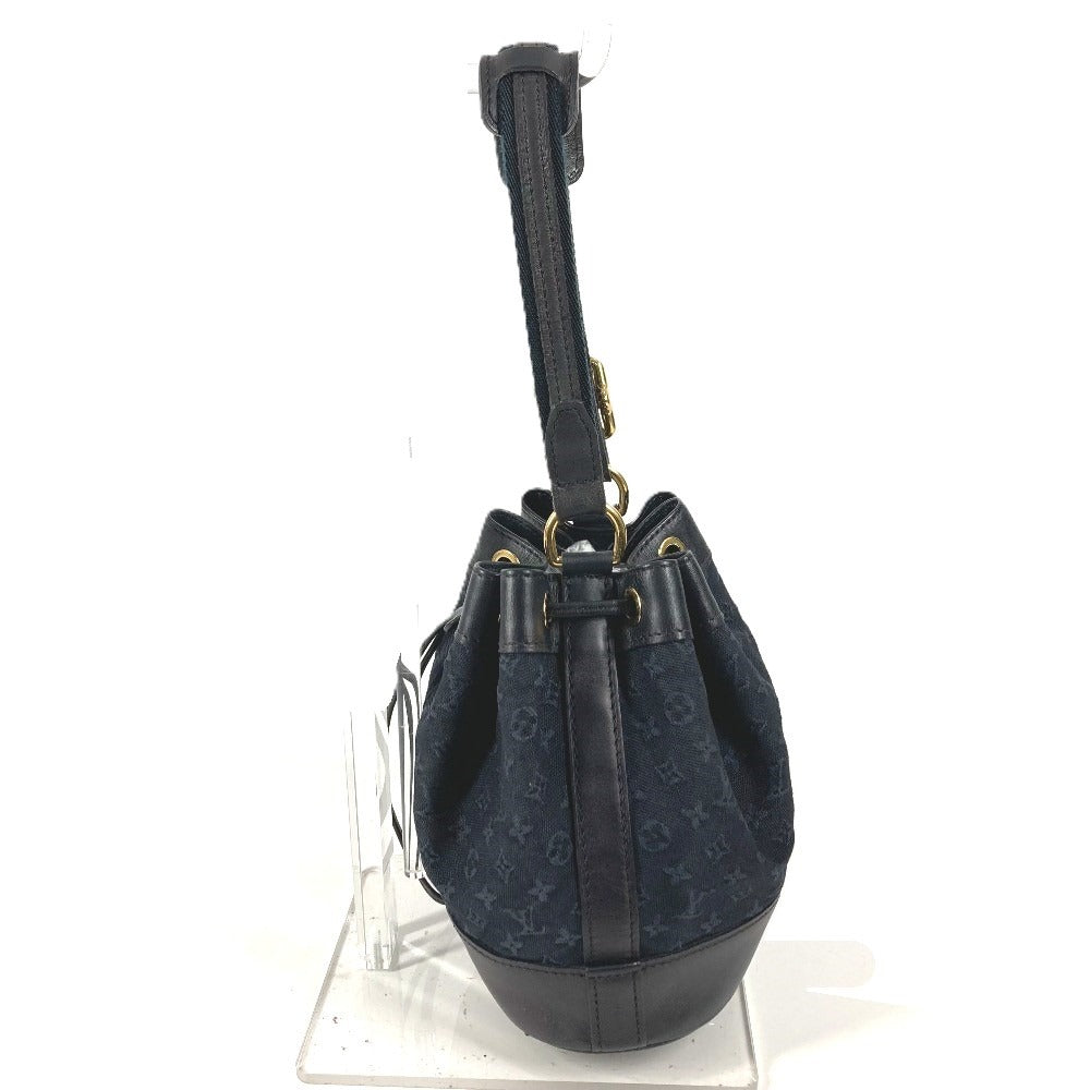 LOUIS VUITTON M92687 モノグラムミニ ノエリー カバン 肩掛け ハンドバッグ 巾着 ショルダーバッグ モノグラムミニキャンバス レディース ネイビー