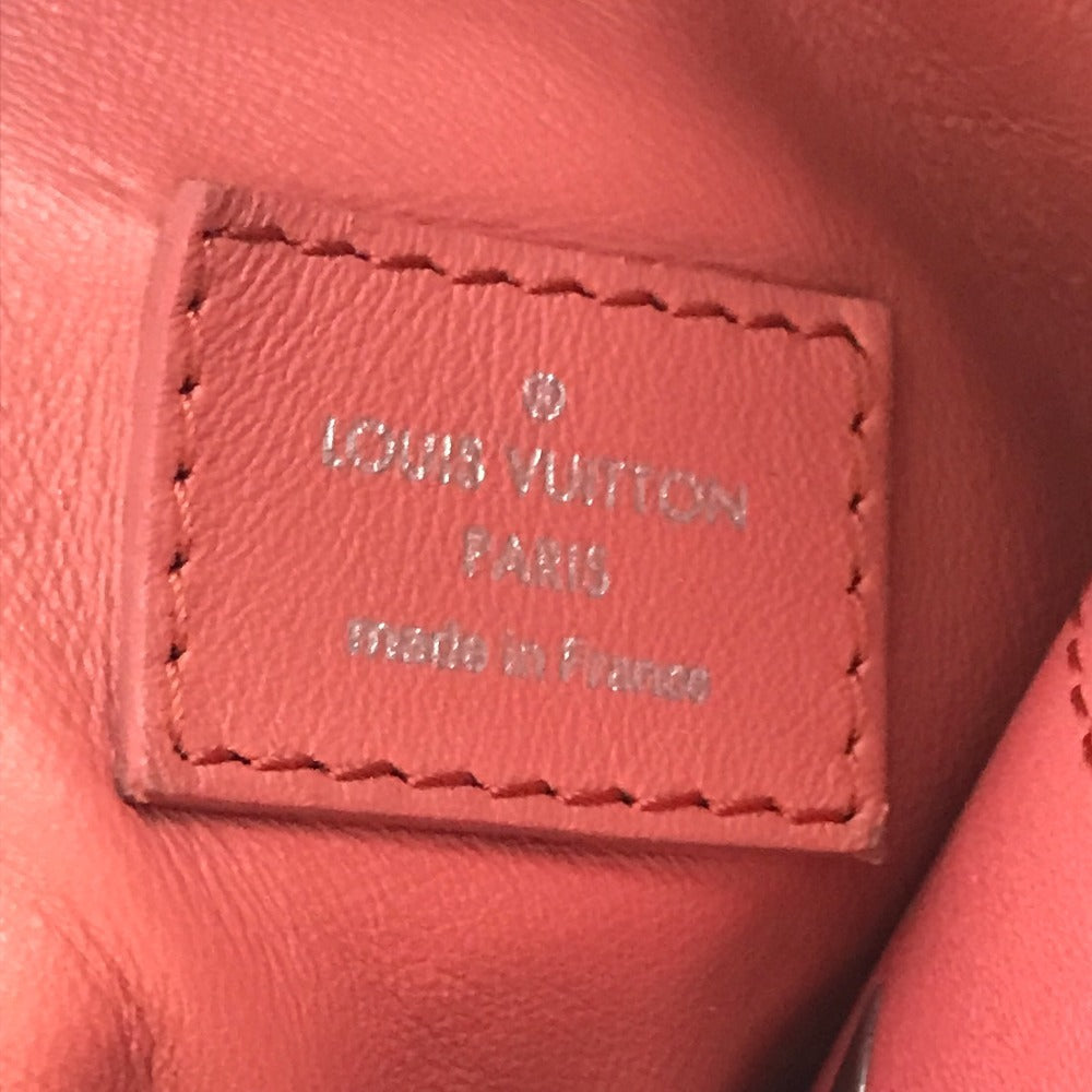 LOUIS VUITTON M43375 マスターズコレクション モナリザ パームスプリングス バックパック カバン リュックサック レザー ユニセックス カーキ
