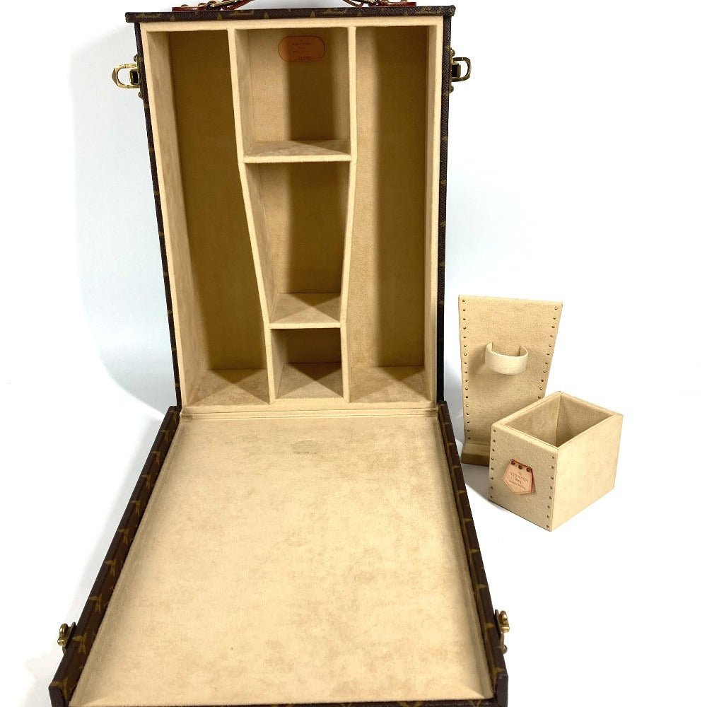 LOUIS VUITTON Monogram Wine Case Bag Trunk Interior Box BOX Handbag Monogram Canvas Unisex Brown