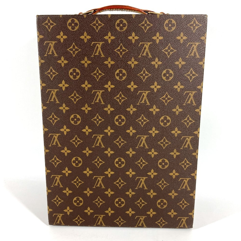 LOUIS VUITTON Monogram Wine Case Bag Trunk Interior Box BOX Handbag Monogram Canvas Unisex Brown