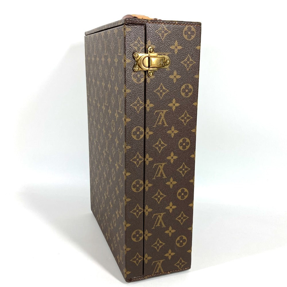 LOUIS VUITTON Monogram Wine Case Bag Trunk Interior Box BOX Handbag Monogram Canvas Unisex Brown