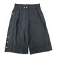 LOUIS VUITTON ロゴ 金具 ハーフパンツ ボトムス アパレル パンツ シルク レディース ブラック