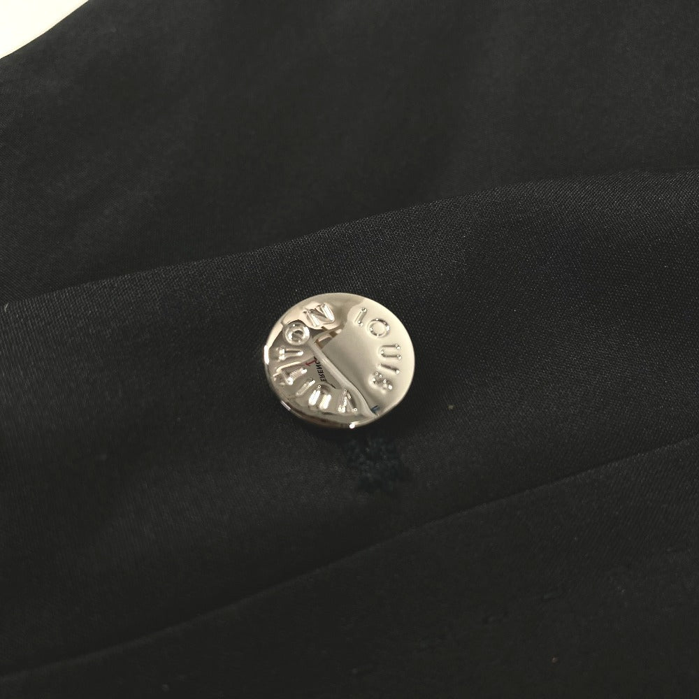LOUIS VUITTON ロゴ 金具 ハーフパンツ ボトムス アパレル パンツ シルク レディース ブラック