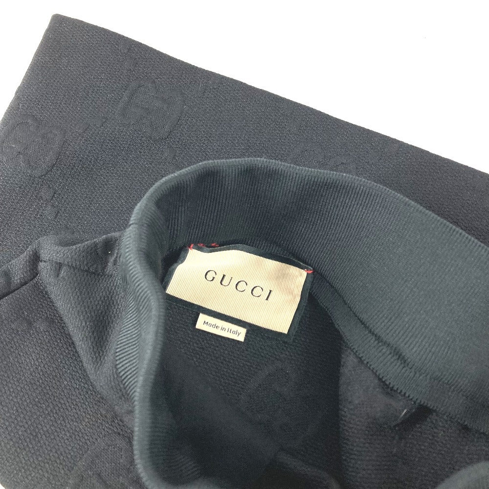GUCCI 655183 GG ロゴ ジャガード スカート アパレル ボトムス ミニスカート ポリエステル レディース ブラック