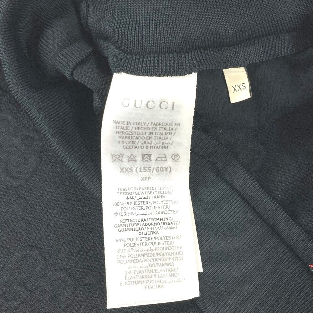 GUCCI 655183 GG ロゴ ジャガード スカート アパレル ボトムス ミニスカート ポリエステル レディース ブラック