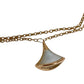 BVLGARI Diva Dream Bracelet Shell Accessory Jewelry Double Strand K18 18K Gold Bracelet Au750 Ladies Pink Gold