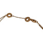 BVLGARI Diva Dream Bracelet Shell Accessory Jewelry Double Strand K18 18K Gold Bracelet Au750 Ladies Pink Gold