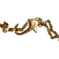 BVLGARI Diva Dream Bracelet Shell Accessory Jewelry Double Strand K18 18K Gold Bracelet Au750 Ladies Pink Gold