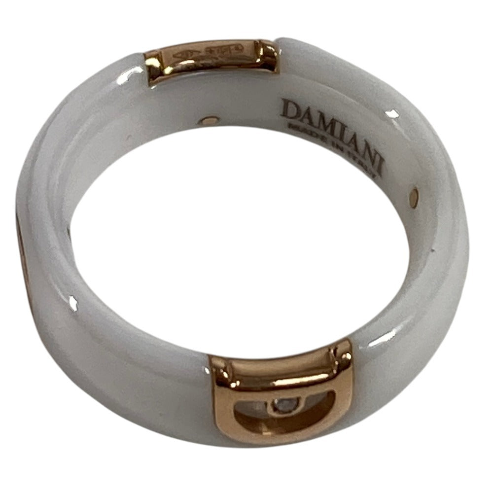 Damiani 20087249 1PD D.ICON Dアイコン リング ダイヤモンド アクセサリー ジュエリー リング・指輪 セラミック メンズ ホワイト