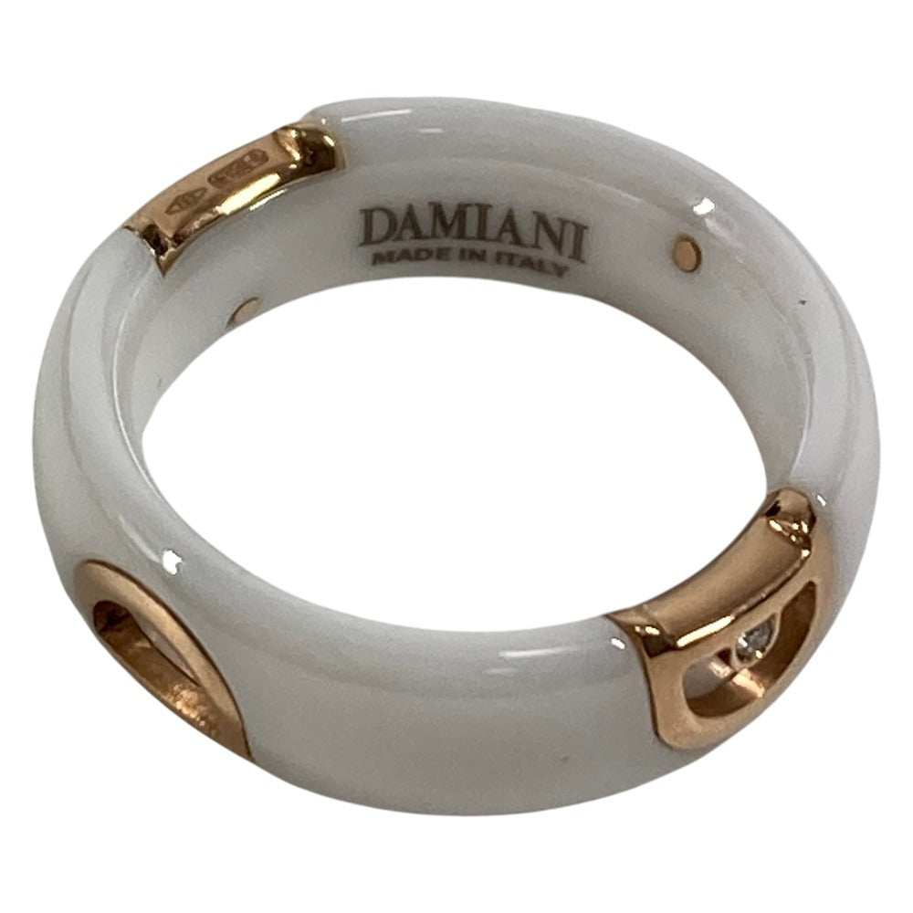 Damiani 20087249 1PD D.ICON Dアイコン リング ダイヤモンド アクセサリー ジュエリー リング・指輪 セラミック メンズ ホワイト