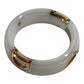 Damiani 20087249 1PD D.ICON Dアイコン リング ダイヤモンド アクセサリー ジュエリー リング・指輪 セラミック メンズ ホワイト