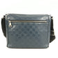 LOUIS VUITTON N41035 ダミエアンフィニ ディストリクトPM ディストリクト PM カバン 斜め掛け フラップ メッセンジャーバッグ バイカラー ショルダーバッグ ダミエアンフィニレザー ユニセックス オリオン ブルー