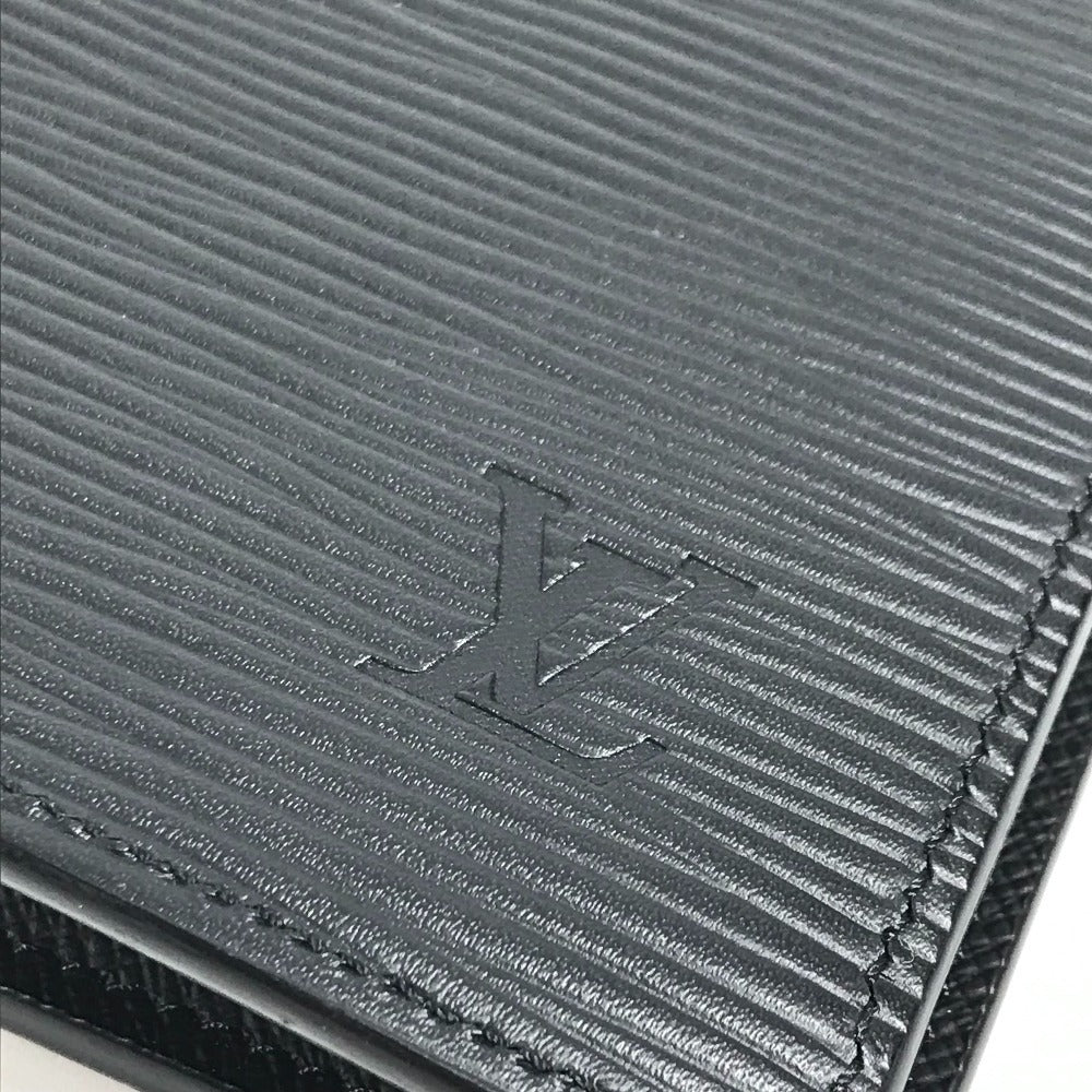 LOUIS VUITTON M60622 エピ ポルトフォイユブラザ 2つ折り ロングウォレット 長財布 エピレザー ユニセックス ノワール ブラック