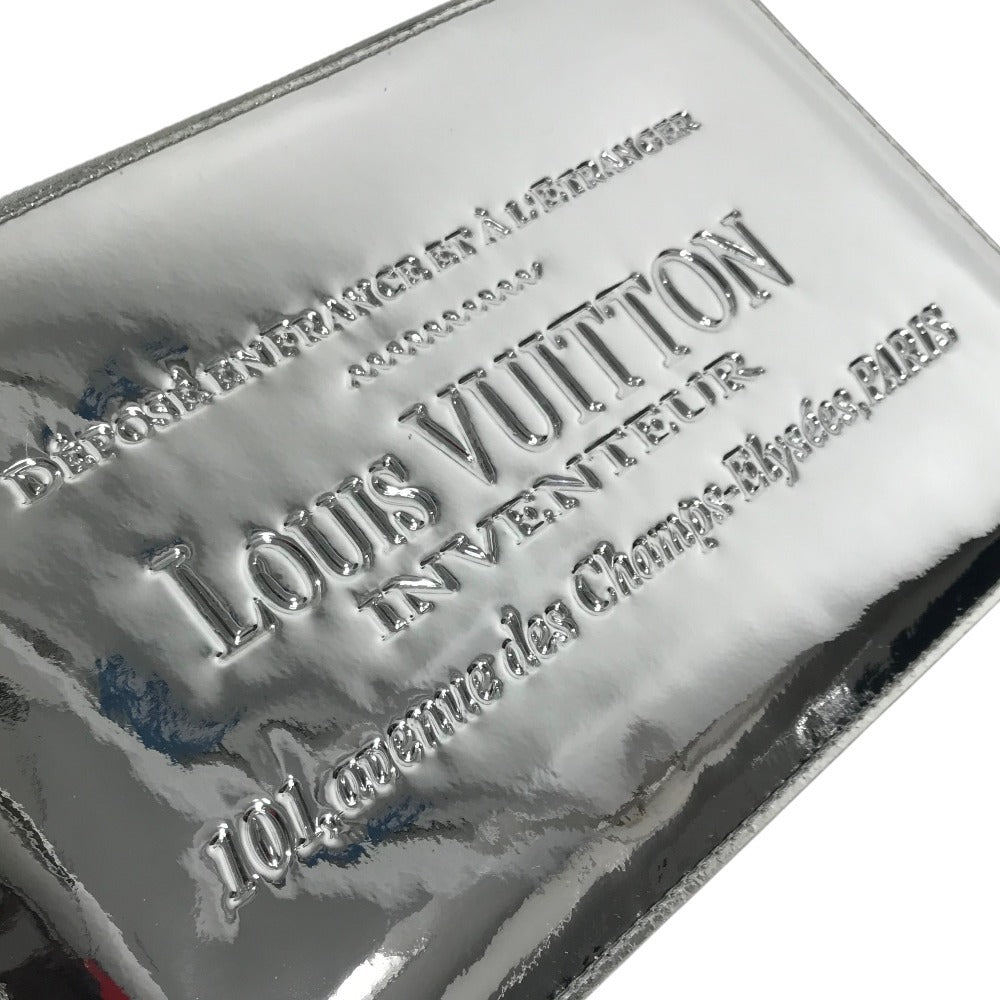 LOUIS VUITTON M95277 Monogram Miroir Pochette Plat Pouch Shoulder Bag Clutch Bag 2WAY Bag Handbag Leather Unisex Silver
