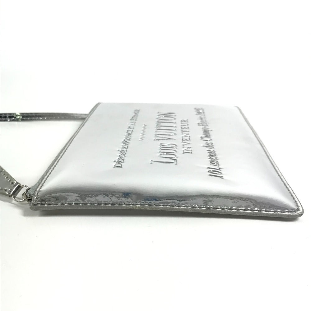 LOUIS VUITTON M95277 Monogram Miroir Pochette Plat Pouch Shoulder Bag Clutch Bag 2WAY Bag Handbag Leather Unisex Silver