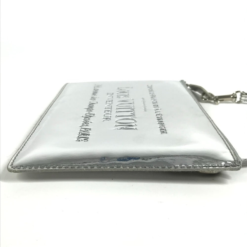 LOUIS VUITTON M95277 Monogram Miroir Pochette Plat Pouch Shoulder Bag Clutch Bag 2WAY Bag Handbag Leather Unisex Silver