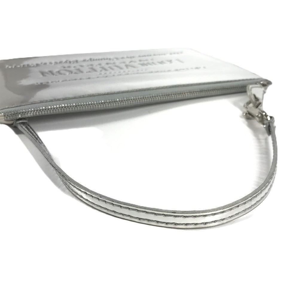 LOUIS VUITTON M95277 Monogram Miroir Pochette Plat Pouch Shoulder Bag Clutch Bag 2WAY Bag Handbag Leather Unisex Silver