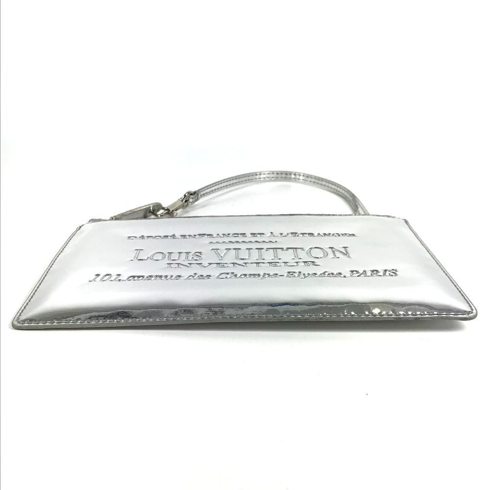 LOUIS VUITTON M95277 Monogram Miroir Pochette Plat Pouch Shoulder Bag Clutch Bag 2WAY Bag Handbag Leather Unisex Silver