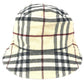 BURBERRY 8075650 チェック ハット帽 帽子 バケットハット ボブハット ハット コットン レディース ベージュ