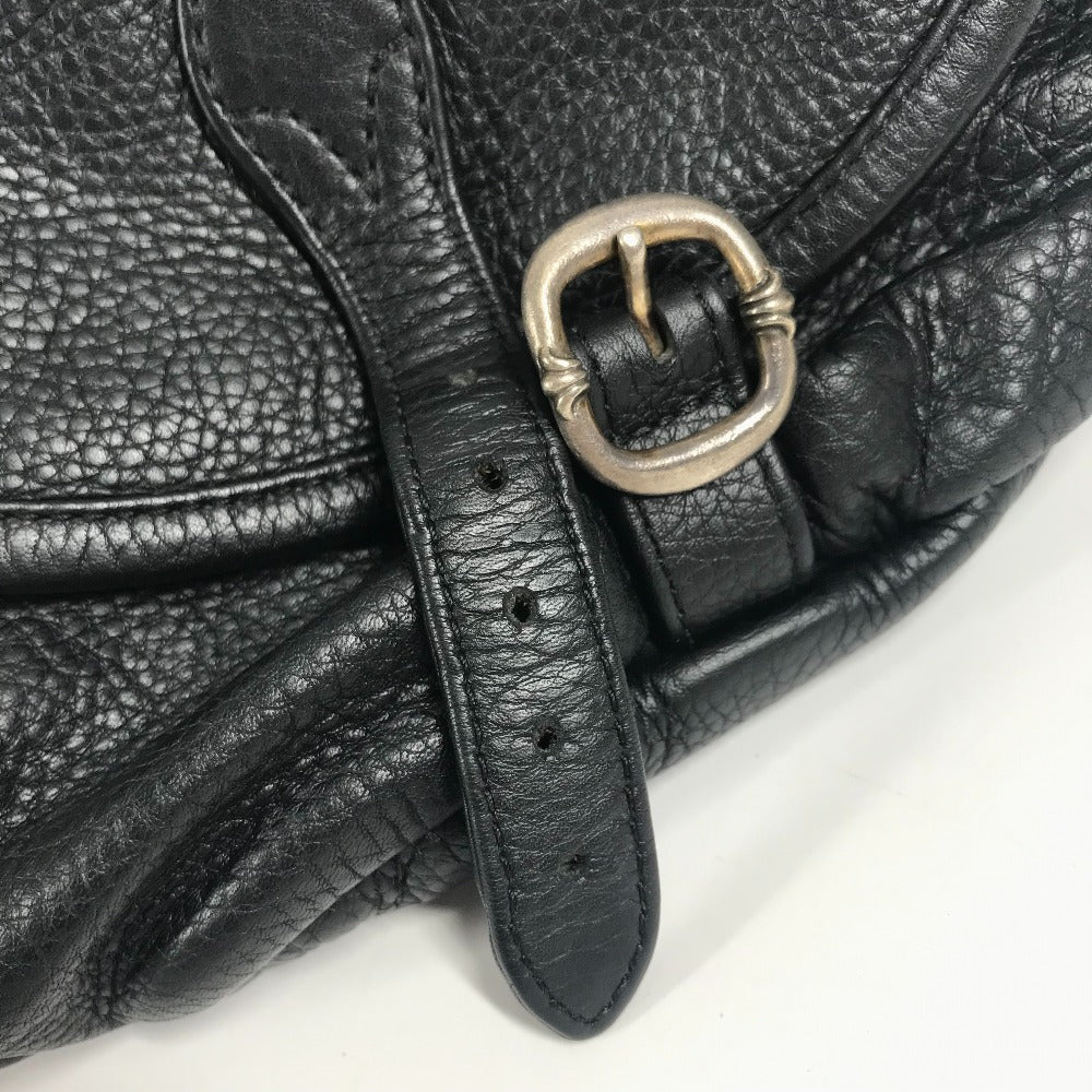 CHROME HEARTS SNAT PACK Sling Bag Waist Pouch Waist Bag Bag Body Bag Leather Men's Black