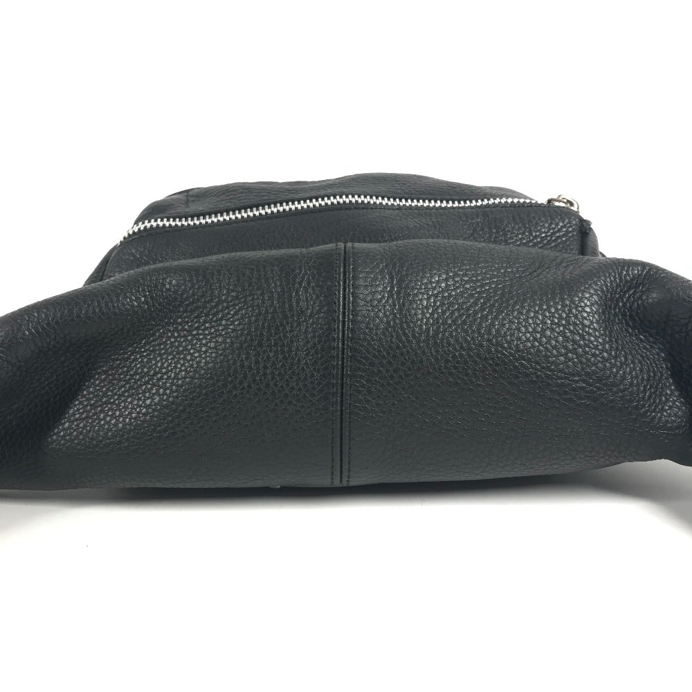 CHROME HEARTS SNAT PACK Sling Bag Waist Pouch Waist Bag Bag Body Bag Leather Men's Black