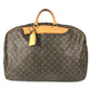 LOUIS VUITTON M41393 Monogram Alize 24 Heures Bag Travel Bag Boston Bag Monogram Canvas Unisex Brown