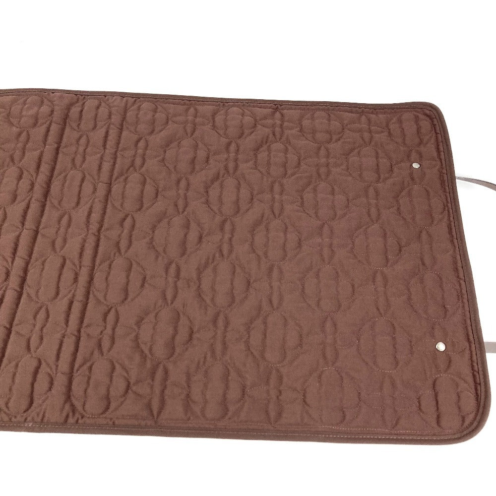 LOUIS VUITTON Unknown Diaper Changing Mat Yoga Mat Stretch Mat Interior Mat Training Mat Sundries Cotton Unisex Brown