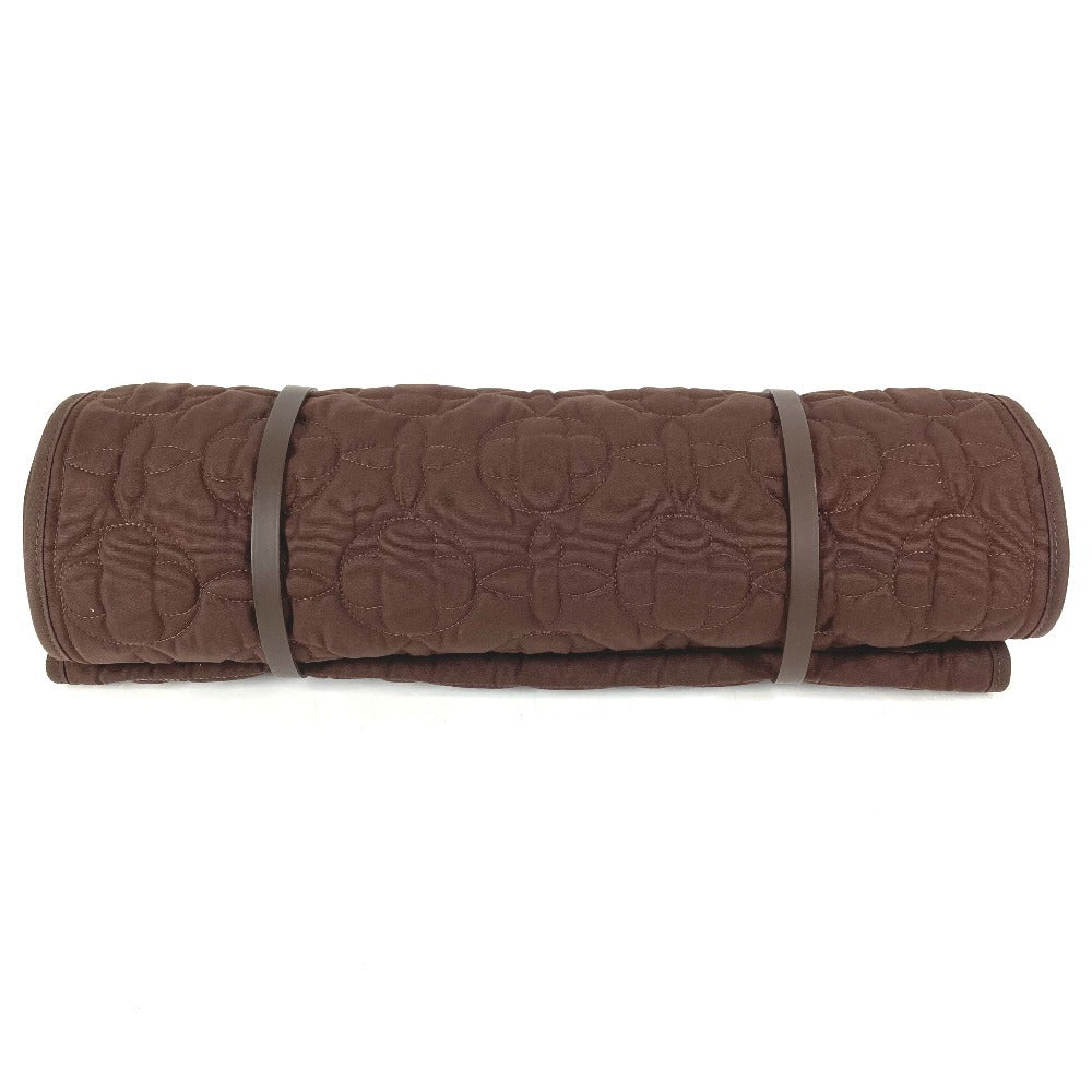 LOUIS VUITTON Unknown Diaper Changing Mat Yoga Mat Stretch Mat Interior Mat Training Mat Sundries Cotton Unisex Brown