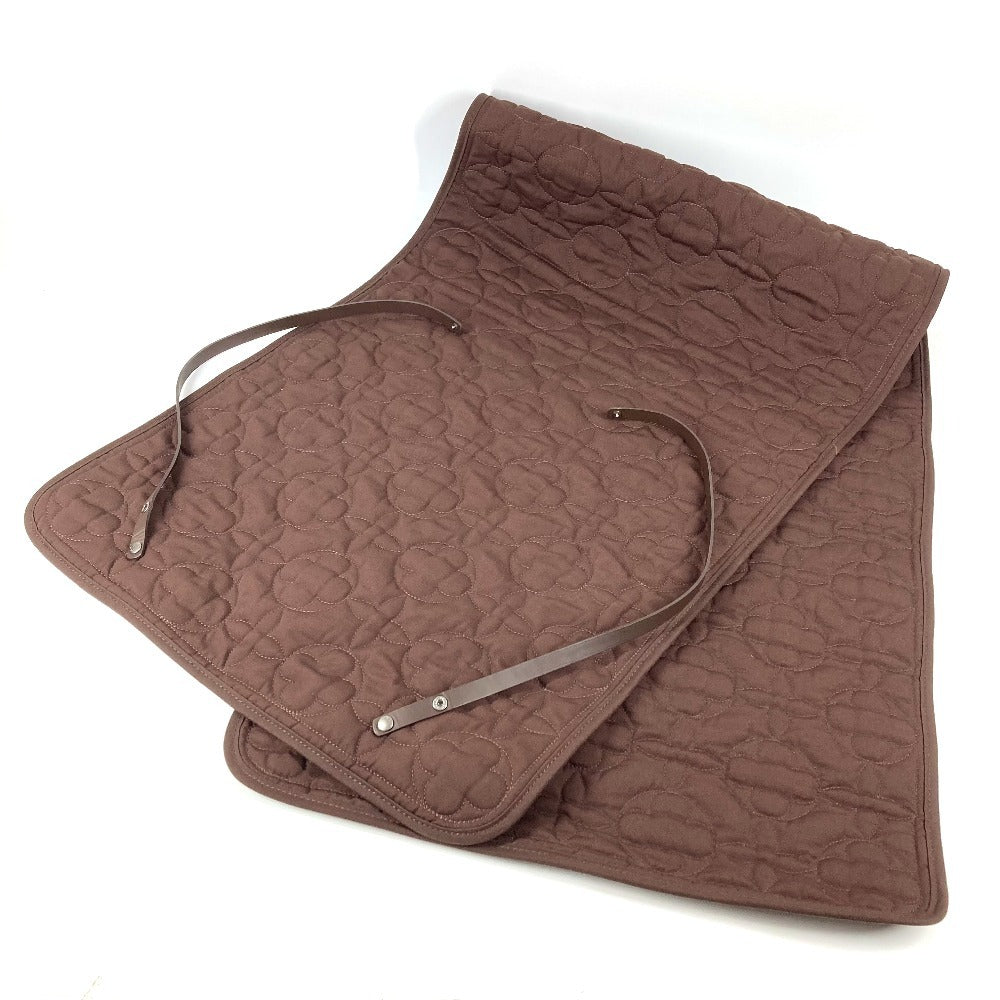 LOUIS VUITTON Unknown Diaper Changing Mat Yoga Mat Stretch Mat Interior Mat Training Mat Sundries Cotton Unisex Brown