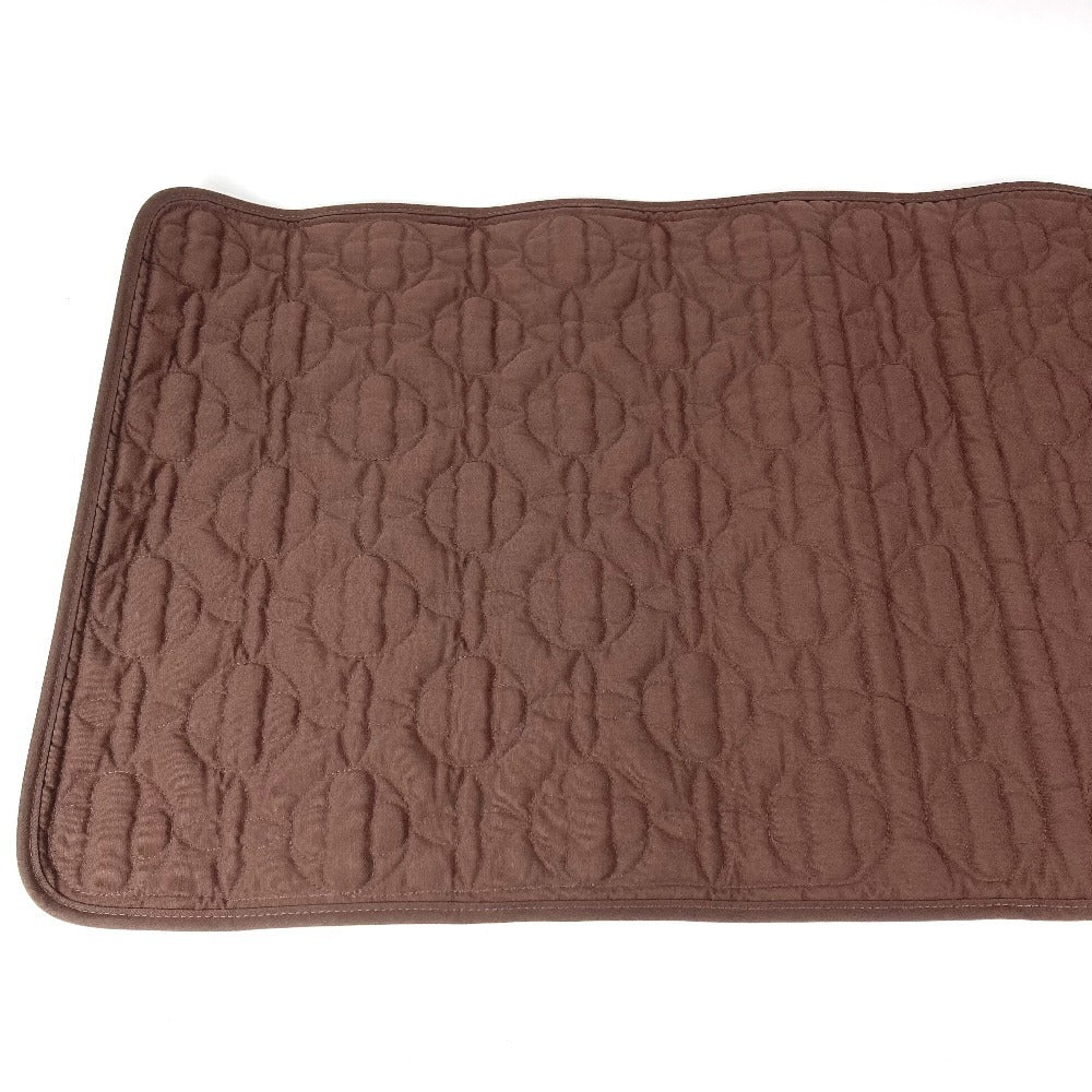 LOUIS VUITTON Unknown Diaper Changing Mat Yoga Mat Stretch Mat Interior Mat Training Mat Sundries Cotton Unisex Brown
