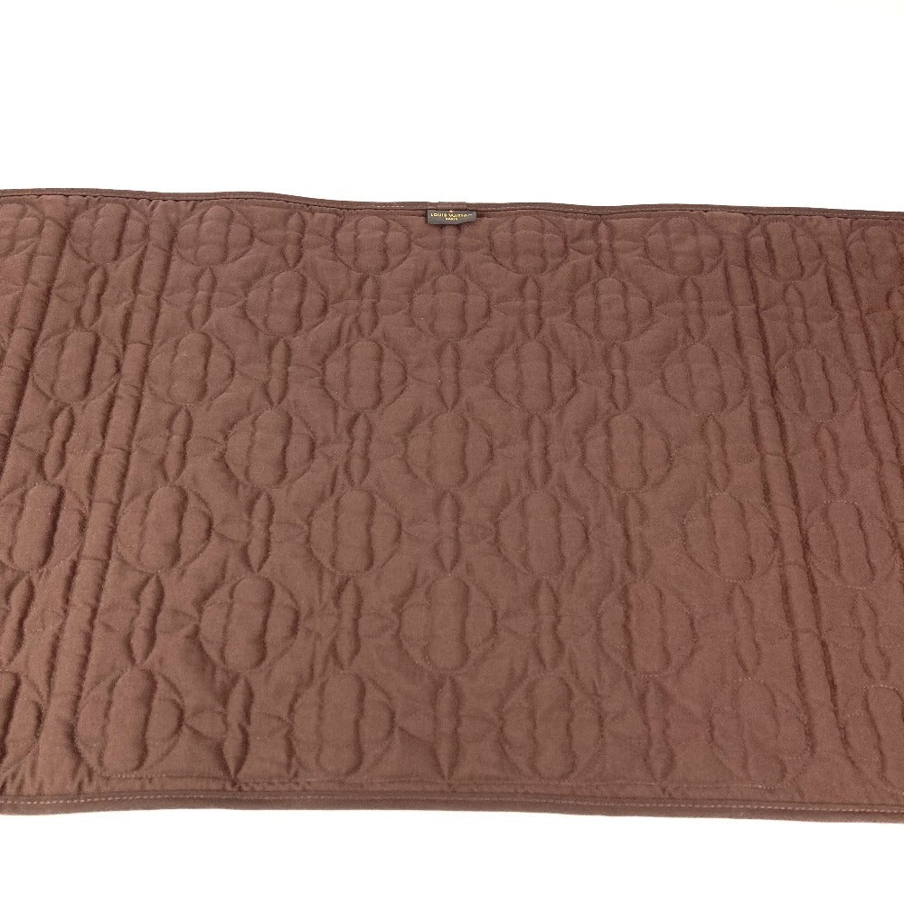 LOUIS VUITTON Unknown Diaper Changing Mat Yoga Mat Stretch Mat Interior Mat Training Mat Sundries Cotton Unisex Brown