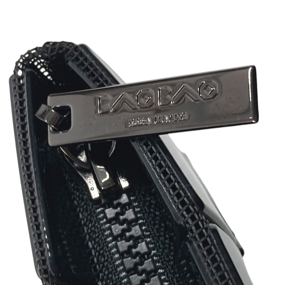 ISSEY MIYAKE BAOBAO ロゴ バオバオ カバン セカンドバッグ ポーチ クラッチバッグ PVC ユニセックス ブラック