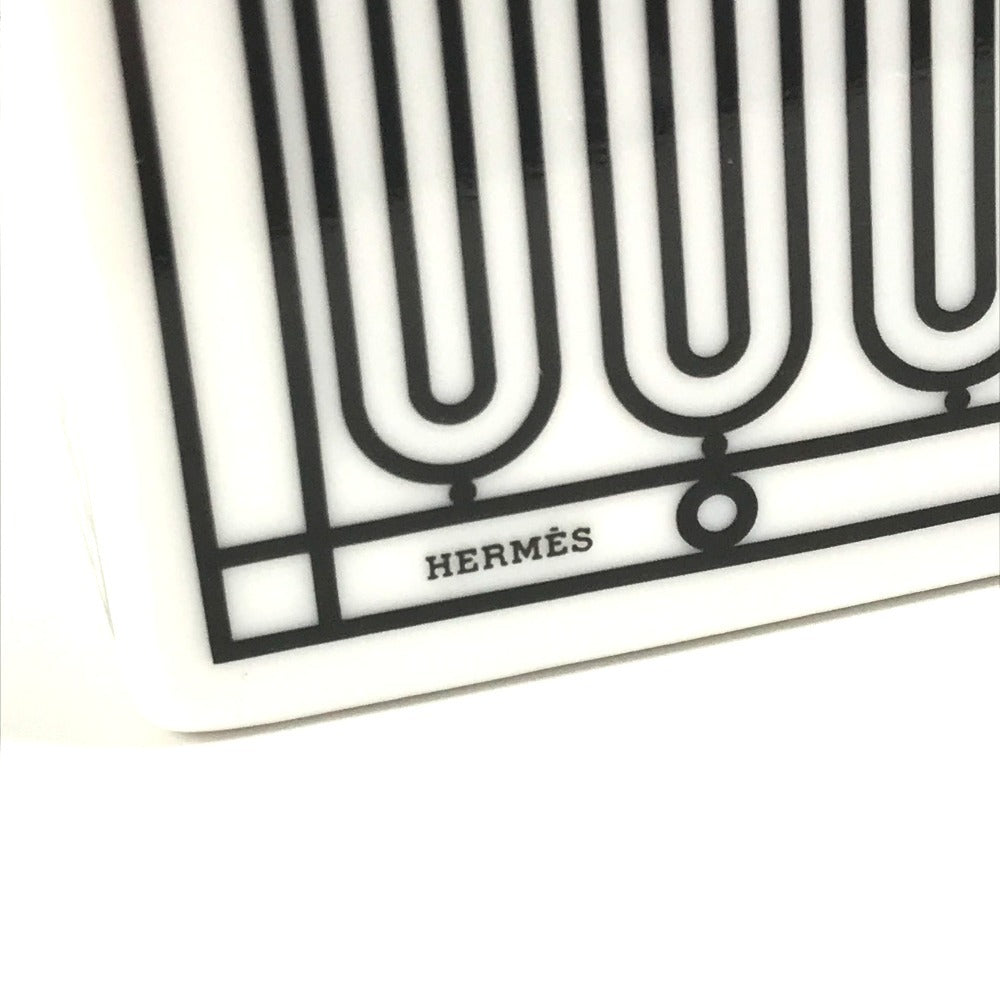 HERMES H Deco アッシュデコ ミニボックス シュガーボックス 食器 インテリア 砂糖 プレート 雑貨 陶器 ユニセックス ホワイト