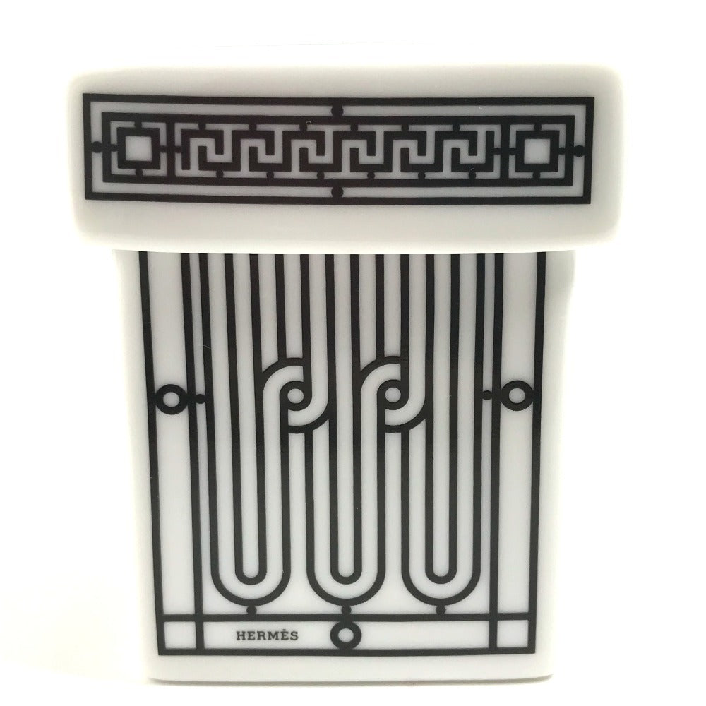 HERMES H Deco アッシュデコ ミニボックス シュガーボックス 食器 インテリア 砂糖 プレート 雑貨 陶器 ユニセックス ホワイト