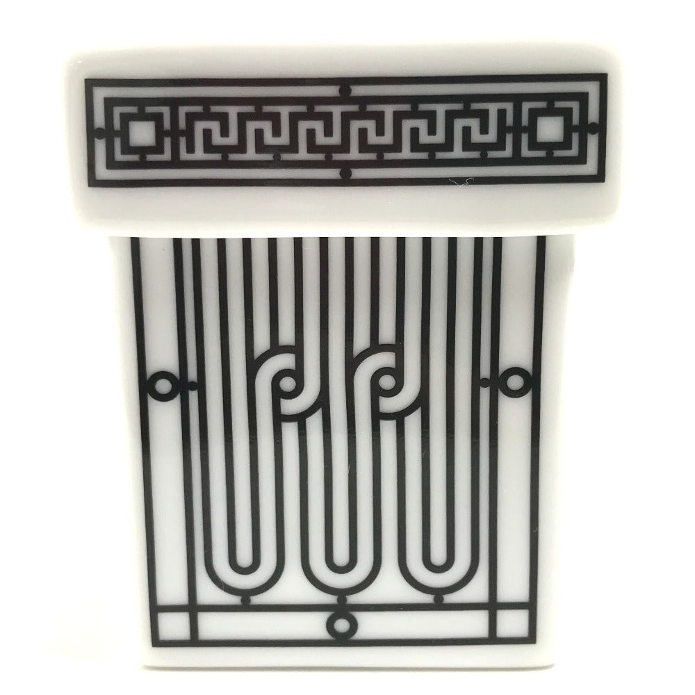 HERMES H Deco アッシュデコ ミニボックス シュガーボックス 食器 インテリア 砂糖 プレート 雑貨 陶器 ユニセックス ホワイト