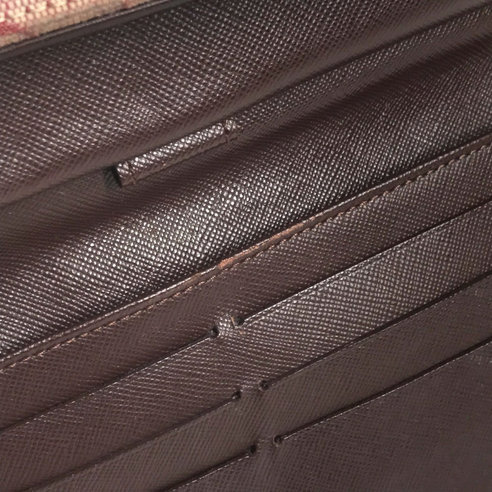 LOUIS VUITTON M92244 モノグラムミニ ポルトトレゾール インターナショナル ロングウォレット フラップ 長財布 モノグラムミニキャンバス ユニセックス チェリー レッド