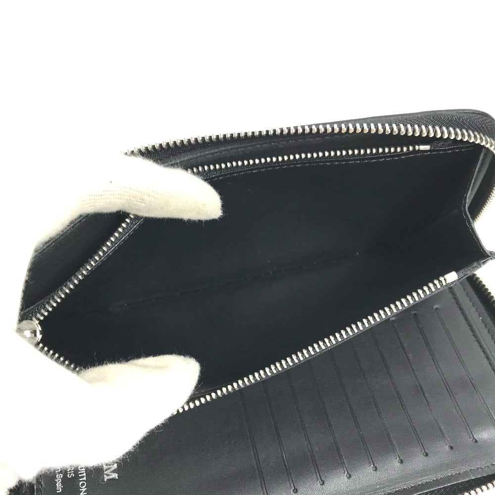LOUIS VUITTON M68228 LVロゴ ヴェルティカル ジッピーウォレット ロングウォレット ラウンドファスナー 長財布 トリヨンレザー ユニセックス ノワール ブラック