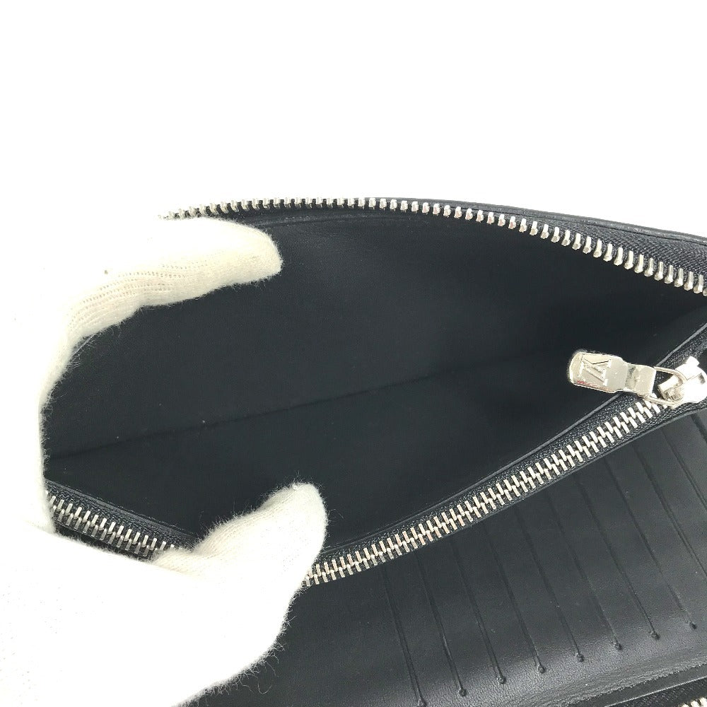 LOUIS VUITTON M68228 LVロゴ ヴェルティカル ジッピーウォレット ロングウォレット ラウンドファスナー 長財布 トリヨンレザー ユニセックス ノワール ブラック