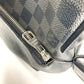 LOUIS VUITTON N41564 Damier Graphite 7DW Briefcase Seven Days a Week Tote Bag Handbag Shoulder Bag Business Bag Damier Graphite Canvas Unisex Black