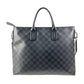 LOUIS VUITTON N41564 Damier Graphite 7DW Briefcase Seven Days a Week Tote Bag Handbag Shoulder Bag Business Bag Damier Graphite Canvas Unisex Black