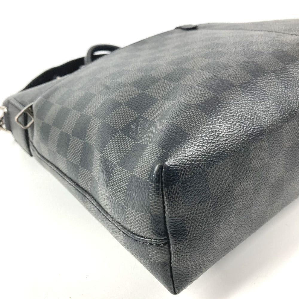 LOUIS VUITTON N41564 Damier Graphite 7DW Briefcase Seven Days a Week Tote Bag Handbag Shoulder Bag Business Bag Damier Graphite Canvas Unisex Black